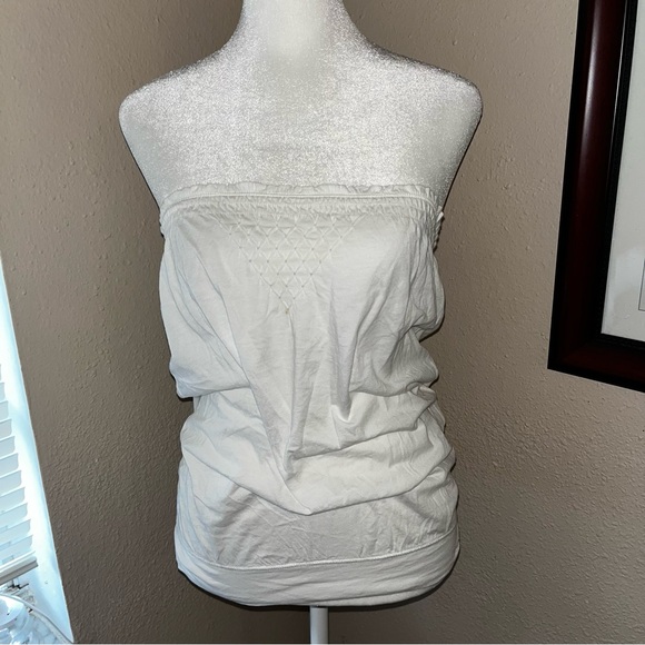 NWT! Vintage Y2K Abercrombie & Fitch 2000s Strapless Tube Top - Picture 1 of 7